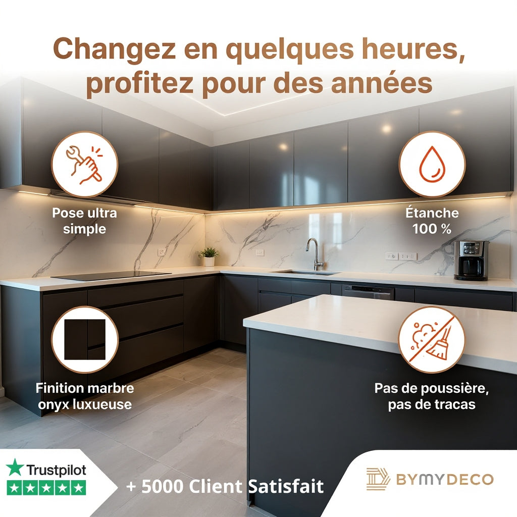 crédence cuisine changez en quelques heures profitez pour des années