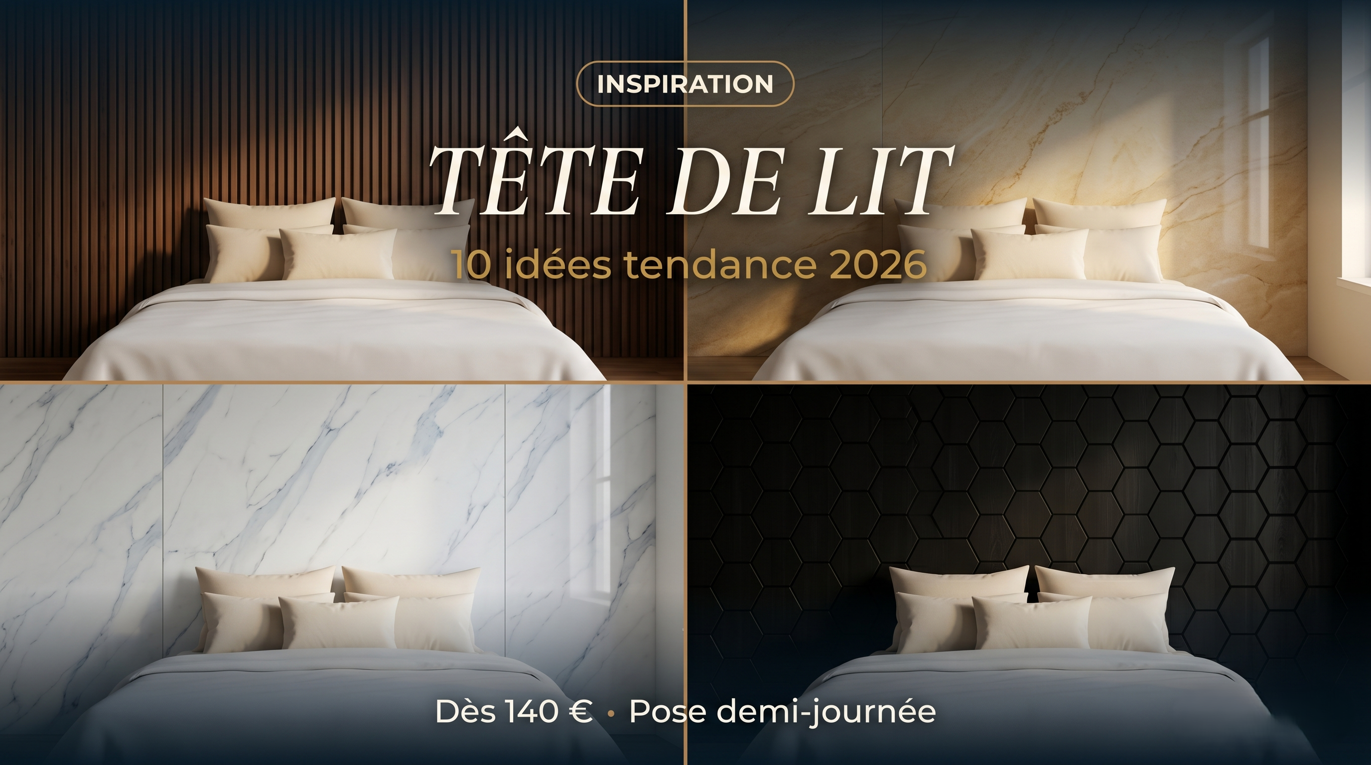 Tête de lit tendance : 10 idées murales qui changent la chambre