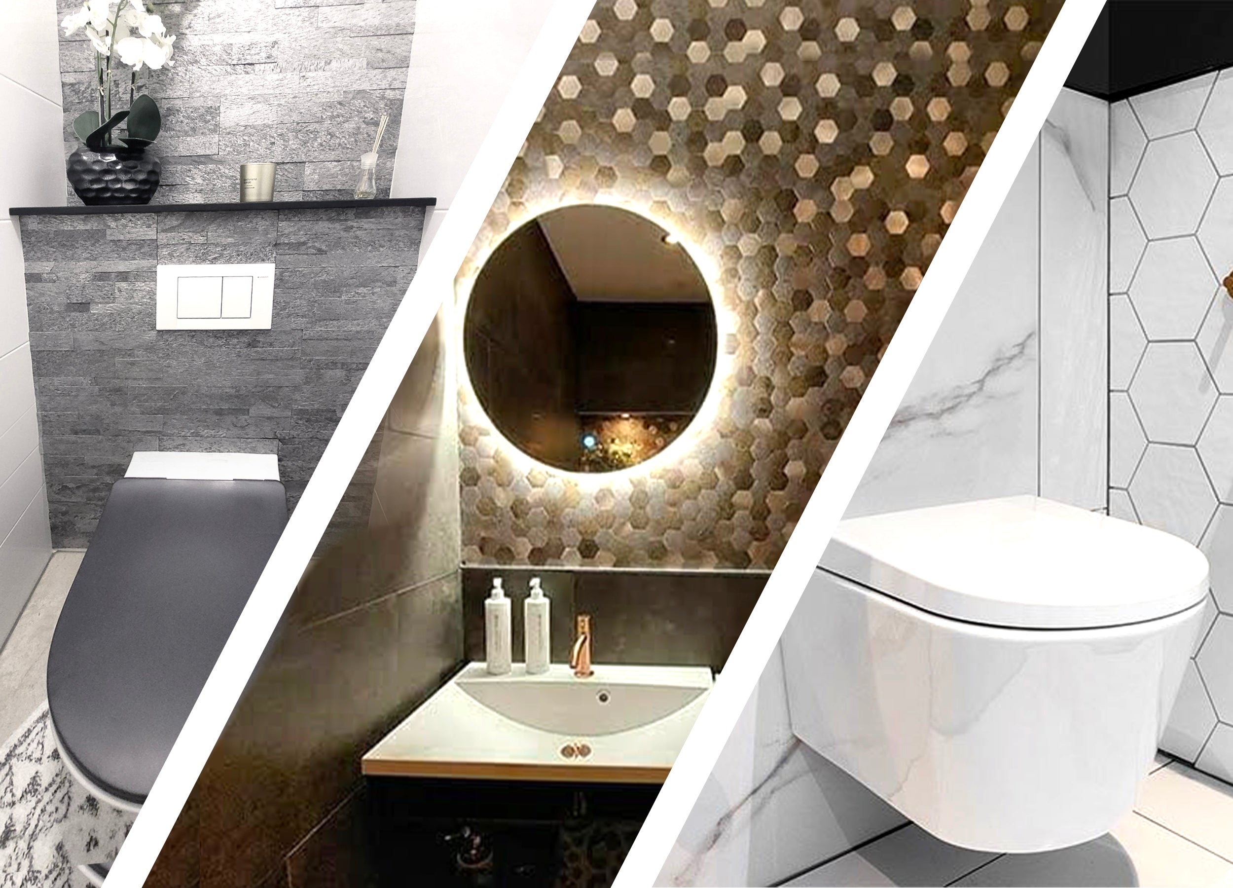 Comment habiller le mur au-dessus d’un WC suspendu ?