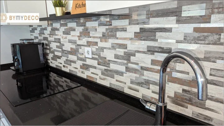Modernisez votre Crédence avec nos Mosaïque Adhésive - By My Deco