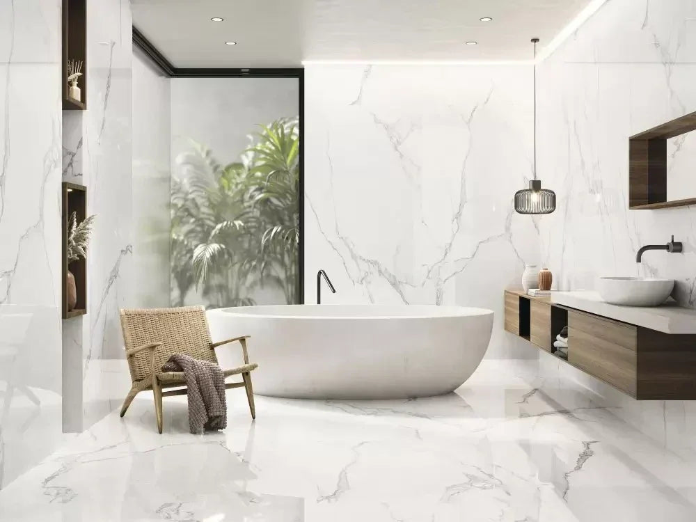 La Révolution du Salle de Bain Panneau PVC Marbre