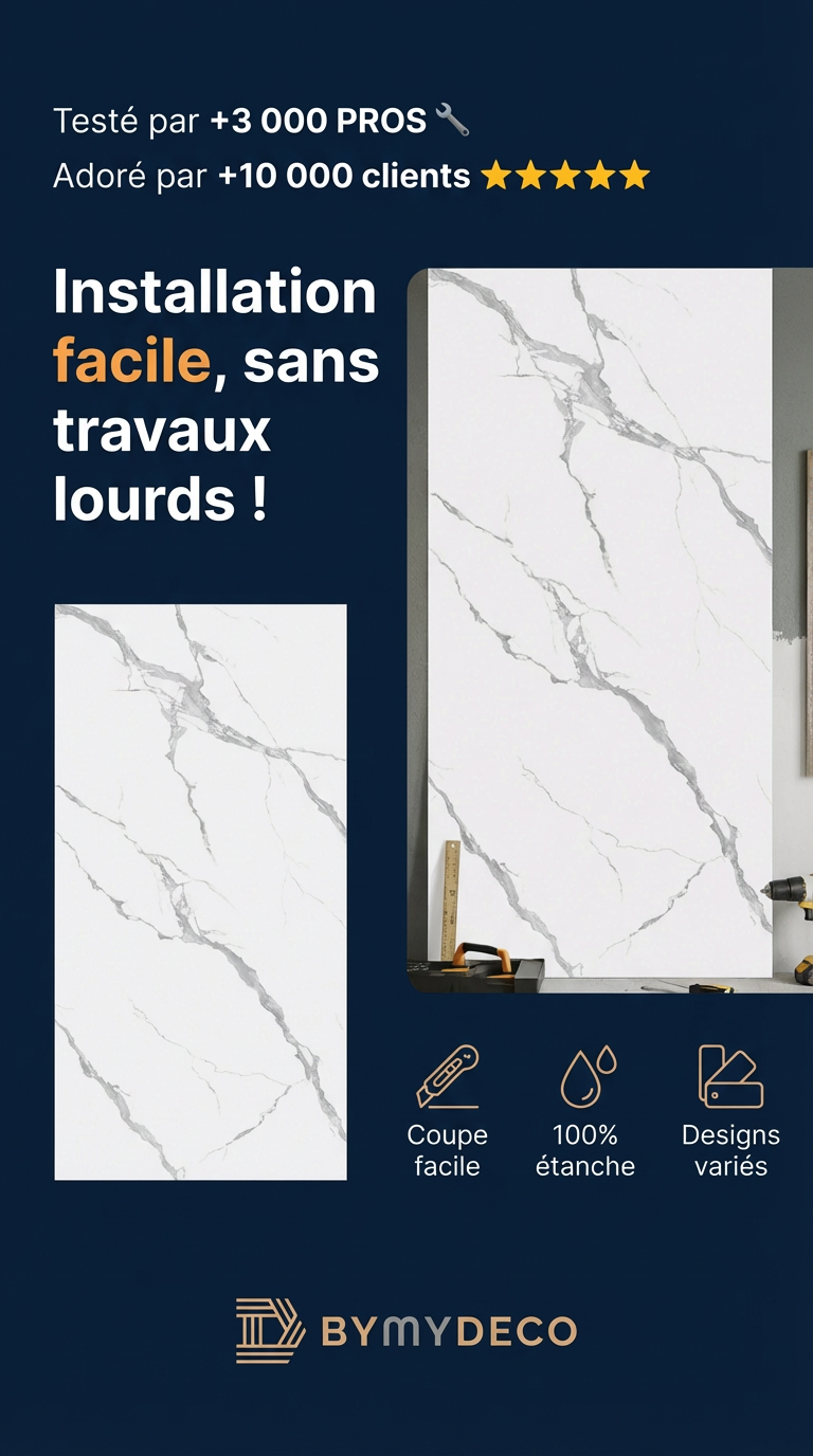 Comment reconnaître un panneau PVC marbre de mauvaise qualité ? Guide pro 2025