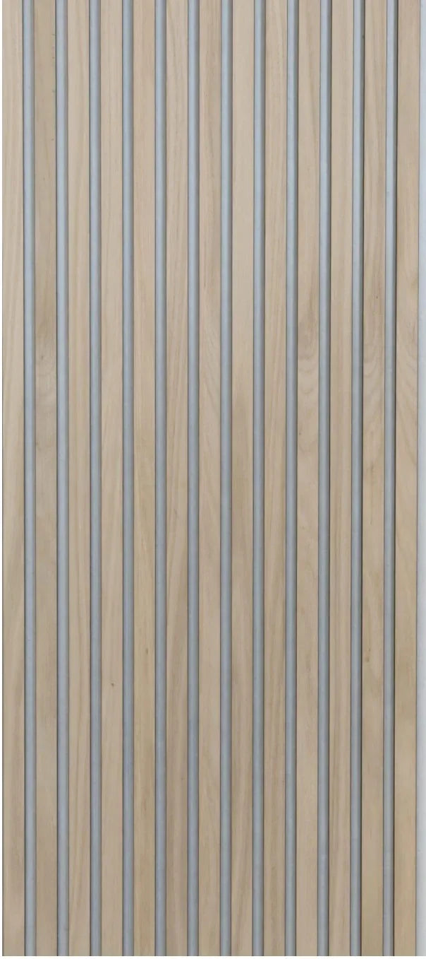 Panneau Acoustique Bois Chêne Feutrine Blanc 270 Akupanel - vue alternative