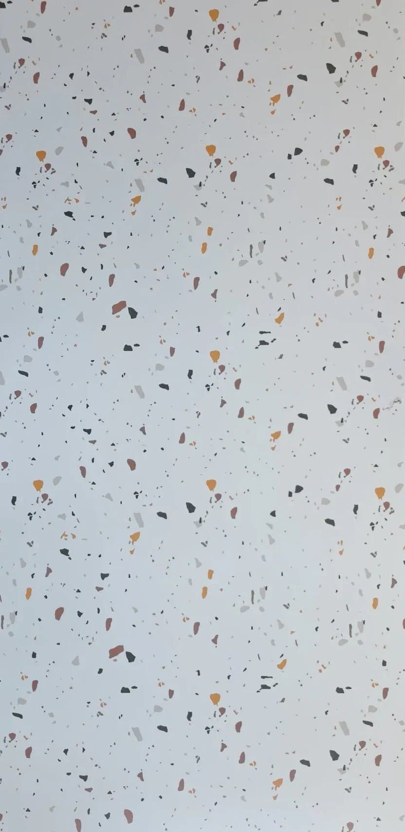 Panneau Terrazzo Mural PVC 260 x 120 CM - Pour Crédence et Salle de Bain - vue alternative