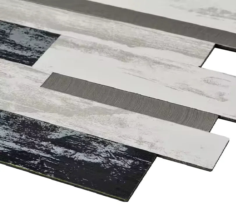 Crédence Cuisine Adhésive - Mosaique Beige Noir - vue alternative