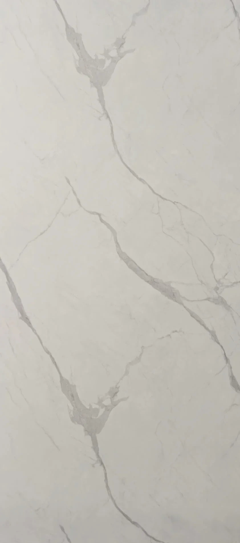 Panneau Mural SPC Marbre Blanc Apollo Mat | Anti-Rayure & Étanche - vue alternative