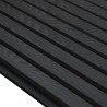 Panneau Acoustique Bois Noir 260 cm x 60 cm Akupanel