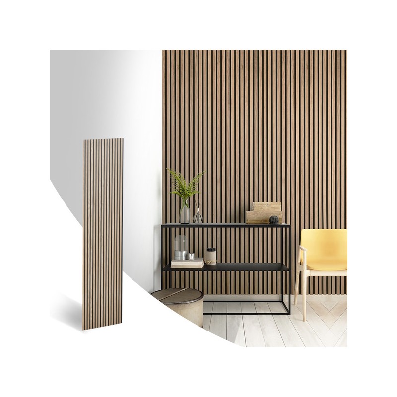 Panneau Acoustique Bois Chêne Naturel 260 Akupanel chêne