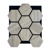 Hexagone Bois Acoustique Gris Clair | Akupanel Hexagone