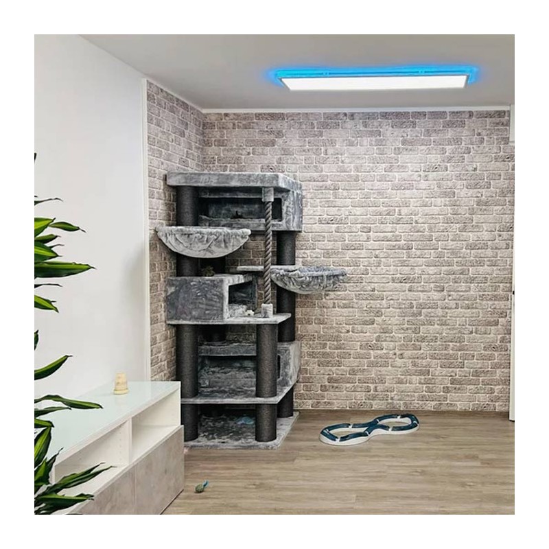 plaque imitation pierre eps pose dans salon