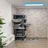 plaque imitation pierre eps pose dans salon