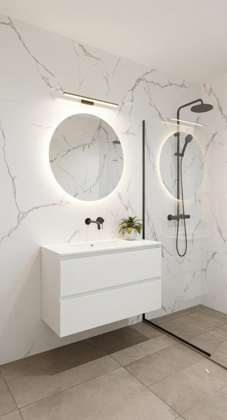 Quel panneau mural choisir pour une petite salle de bain ? Guide simple et rapide