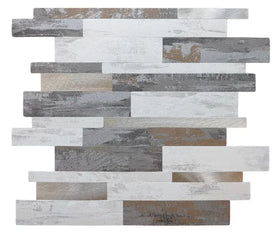 Crédence Adhésive Mosaique Cuisine Marron Beige étanche