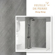 Feuille De Pierre Naturelle Hong Kong Nero Douche