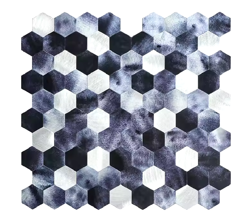 Mosaique Adhésive Credence Bleu Brillant salle de bain