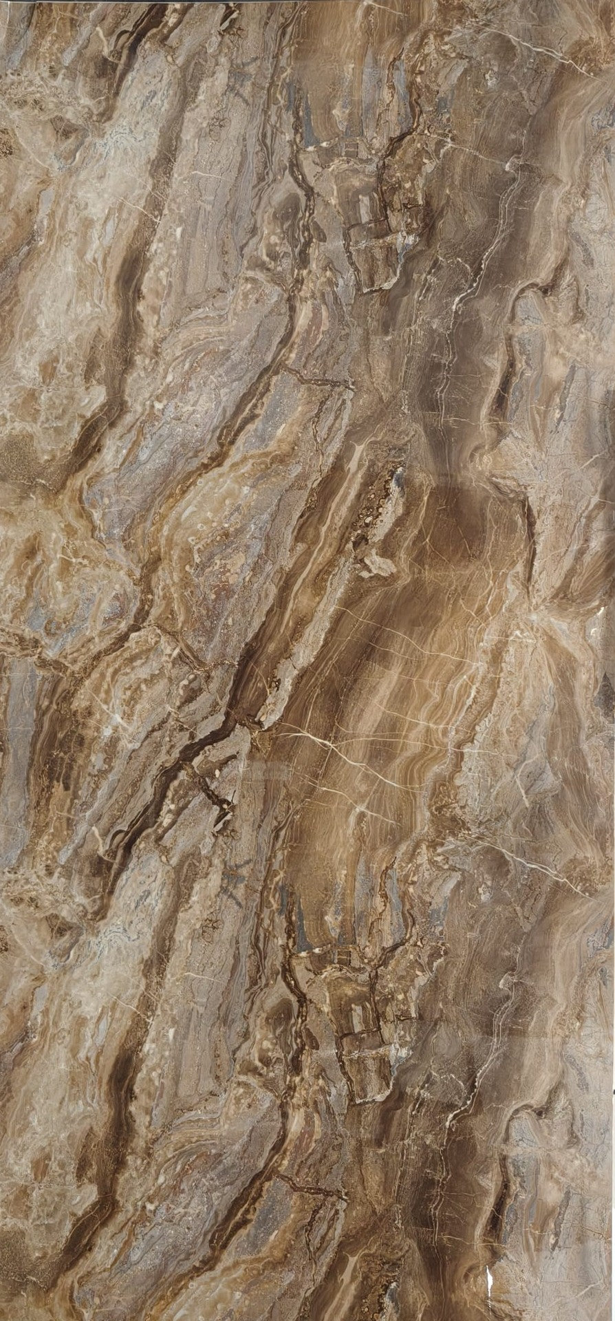 plaque pvc imitation marbre onyx cuivré royal seul