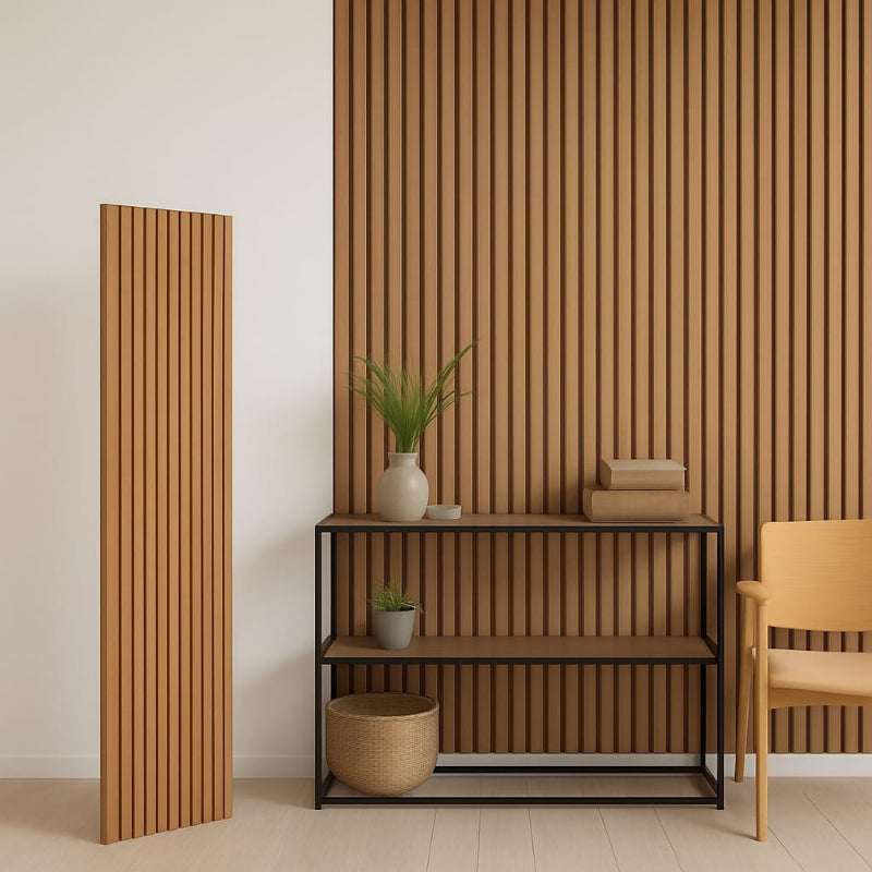 Panneau acoustique Bois Chêne | Akupanel 260 Feutrine Noir