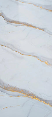Panneau Mural PVC Imitation Marbre Doré - Facile A poser - pour salle de bain