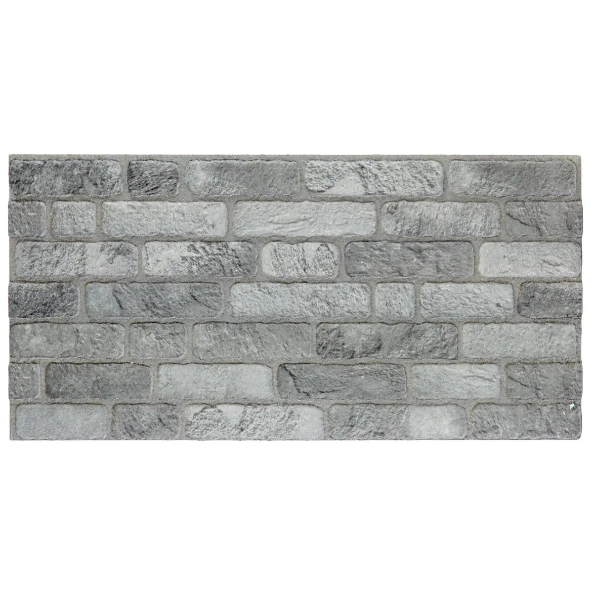 Parement Mural Pierre Grise Authentique - 100 x 50 CM