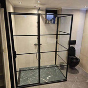 Panneaux Muraux beige posé dans la salle de bain