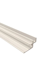 Baguette 90 d'angle aluminium intérieur pvc/spc/feuille de pierre 