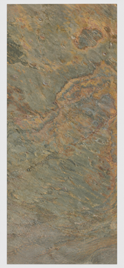 Feuille de pierre naturelle Amazon Forest verte 260 x 120 cm