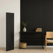 Panneau Acoustique Bois Noir 270 - Tasseaux En Bois Noir