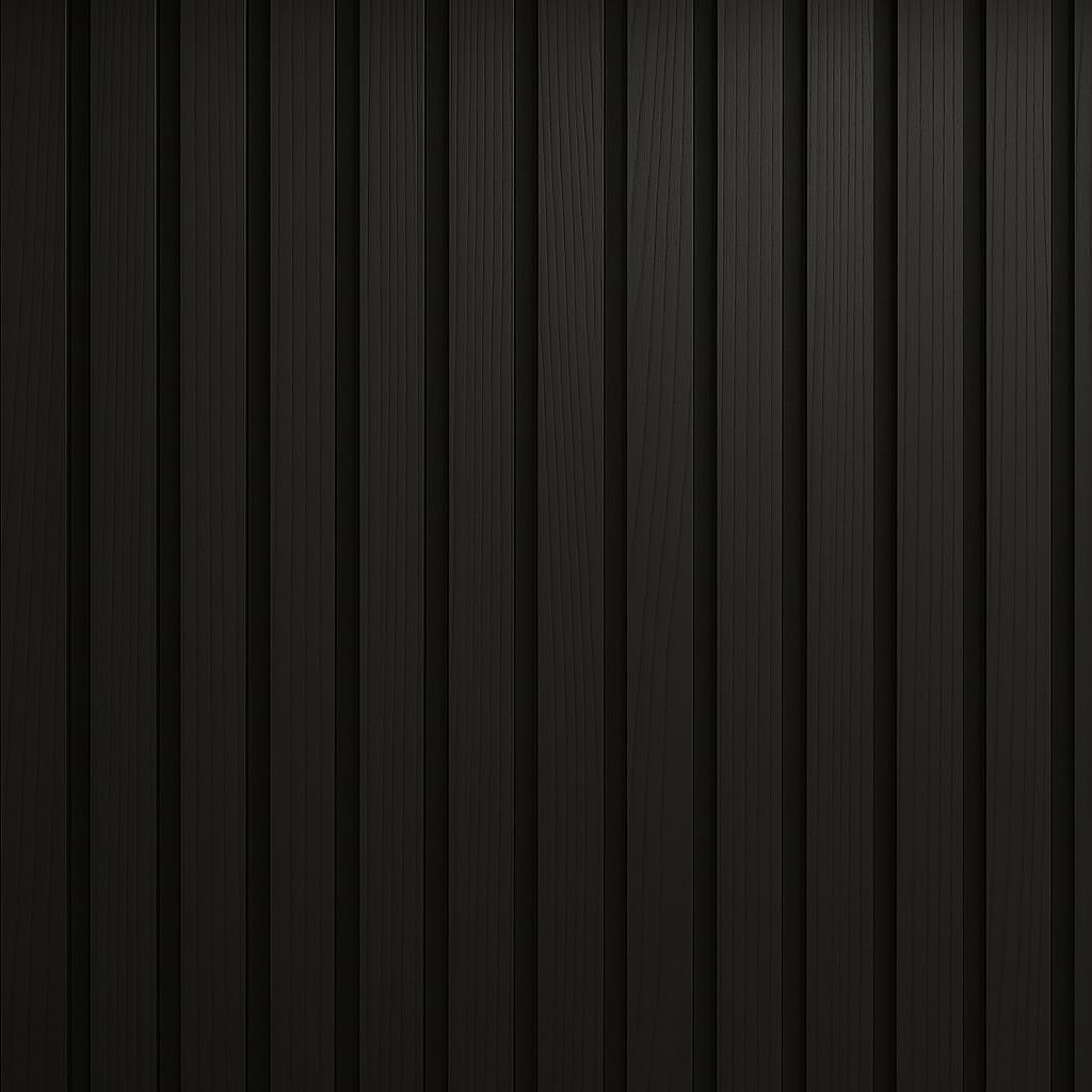 Panneau Acoustique Bois Noir