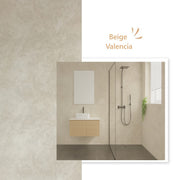 Panneau Mural PVC Beige Valencia 260 x 120 CM