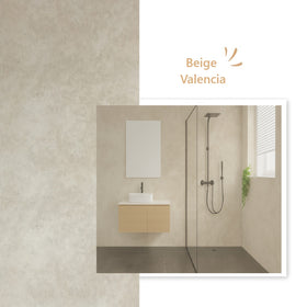 Panneau Mural PVC Beige Valencia 260 x 120 CM