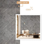 Panneau PVC Mural Effet Marbre Gris – Imperméable et entretien facile