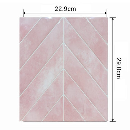 sticker carrelage rose dimension